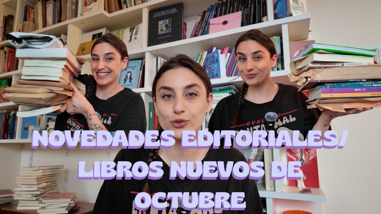 Novedades editoriales/libros nuevos de octubre📚