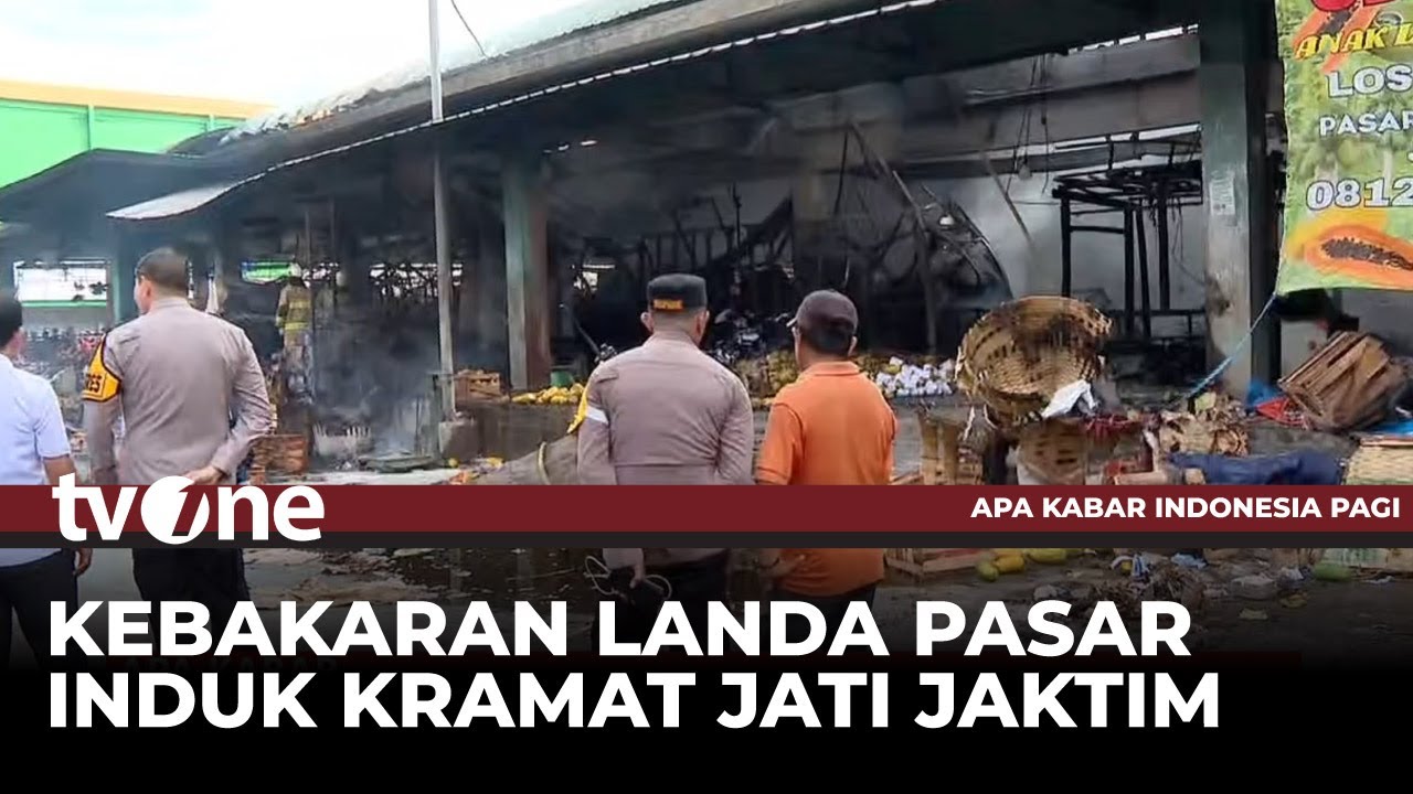 Pasar Induk Kramat Jati Kebakaran | AKIP tvOne