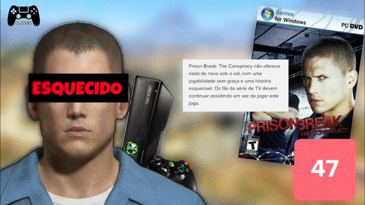 O JOGO de PRISON BREAK que NINGUÉM LEMBRA ou SE IMPORTA