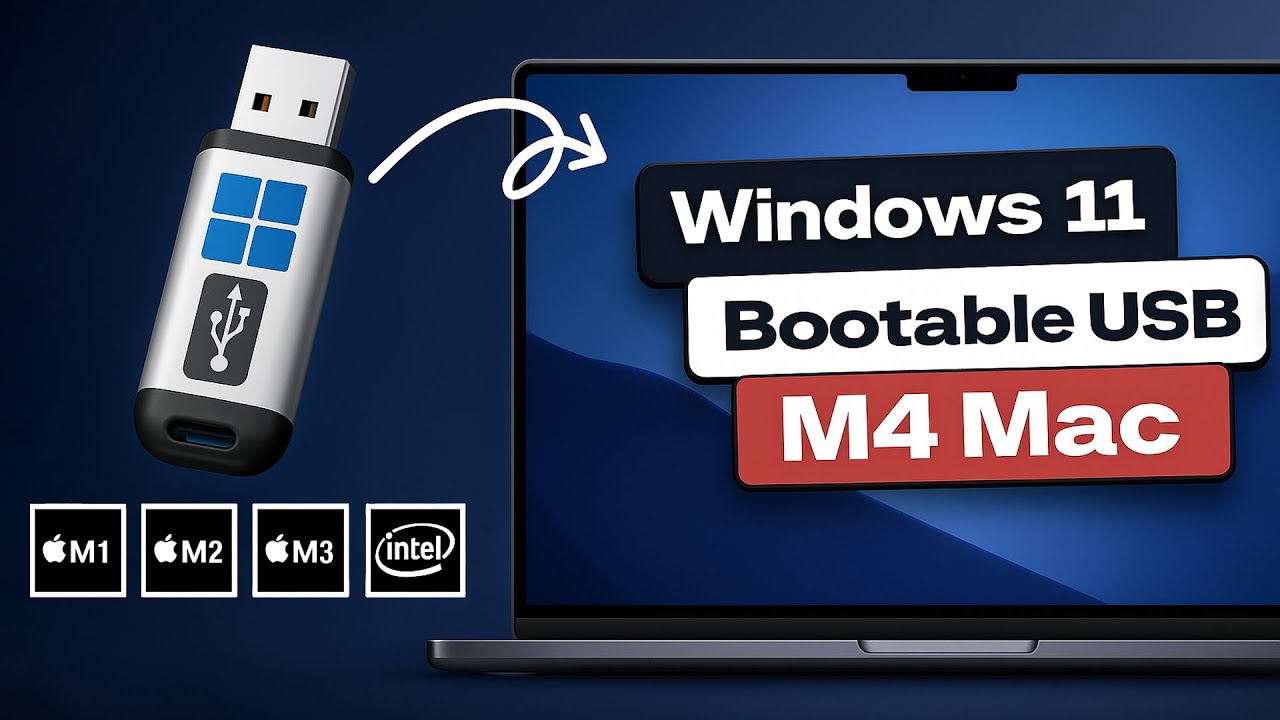 Как создать загрузочную флешку Windows на Mac / How to Create Bootable Windows Installer USB on Mac