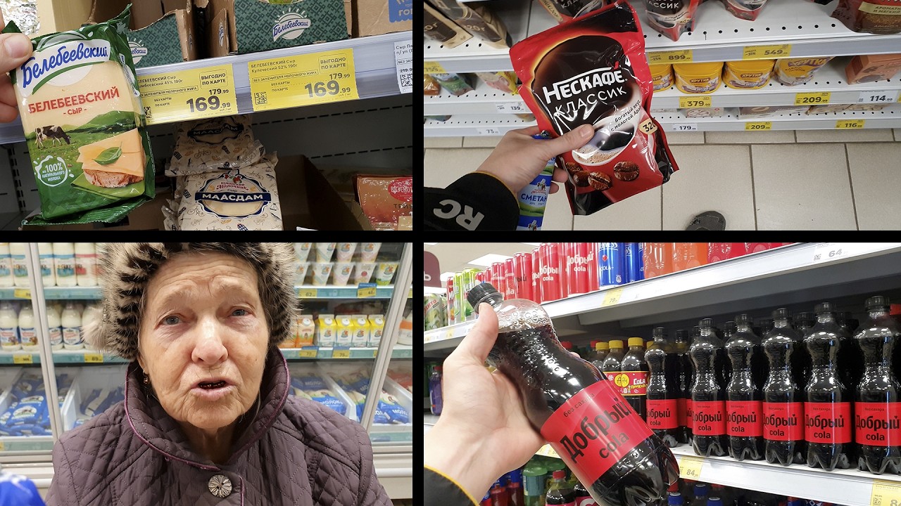 Показываю цены на продукты в магазине МАГНИТ я в ШОКЕ Как дорожают продукты в России
