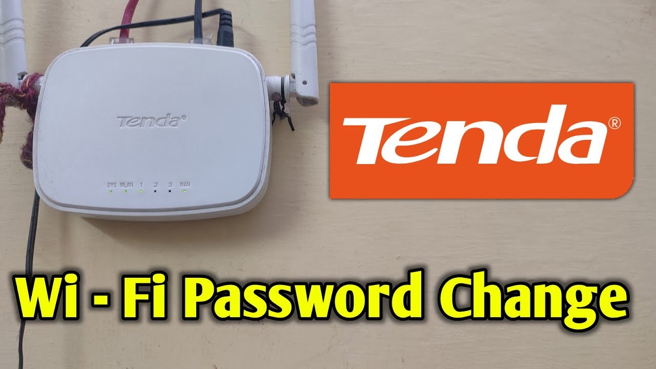 Tenda Wifi Password Change | Wifi Ka Password Kaise Change Kare Tenda