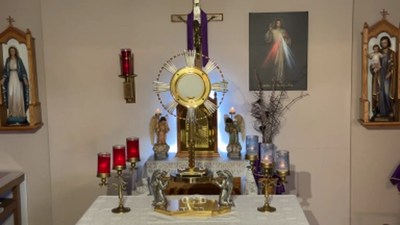 LIVE Eucharistic Adoration - Sisters of Divine Mercy