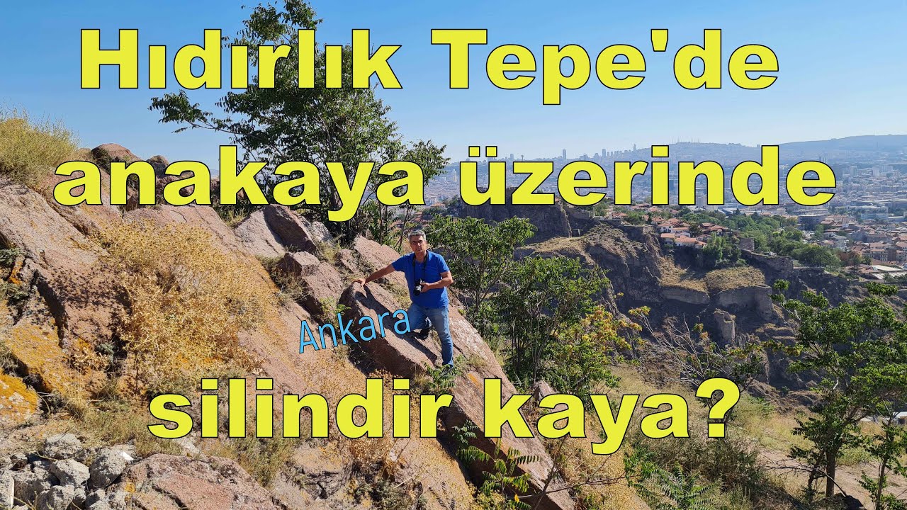 Hıdırlık Tepe'de silindir kaya (09.09.2022)