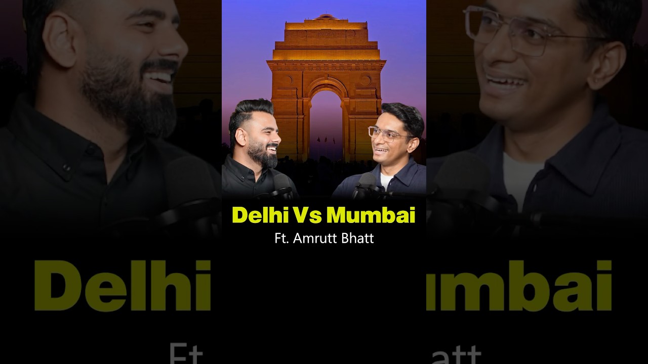 Delhi Vs Mumbai, which is better? #delhi #mumbai #podwithnik