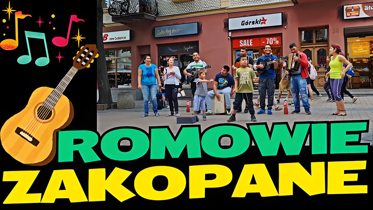 Cigánsky sen v Zakopanom! Krupówki - Zakopane Orchestra Live!  🎵