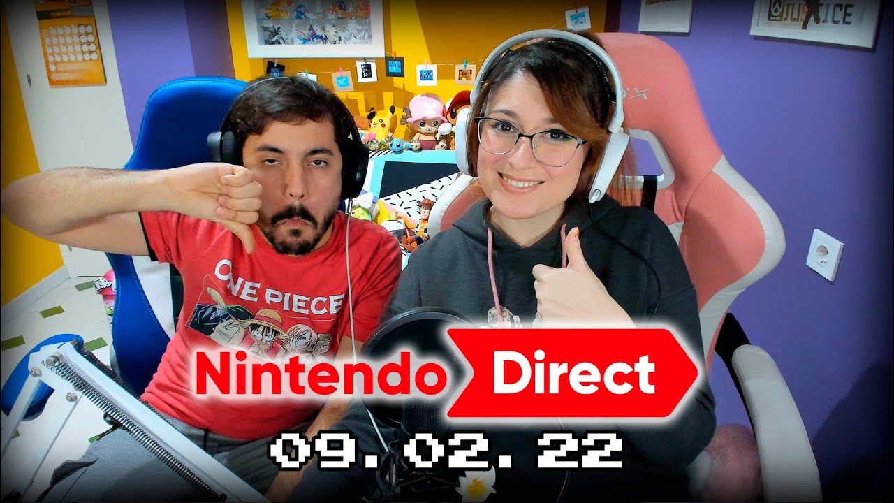 🔴REACCIONANDO AL NINTENDO DIRECT DEL 09.02.22 CON CARNI 😯😃