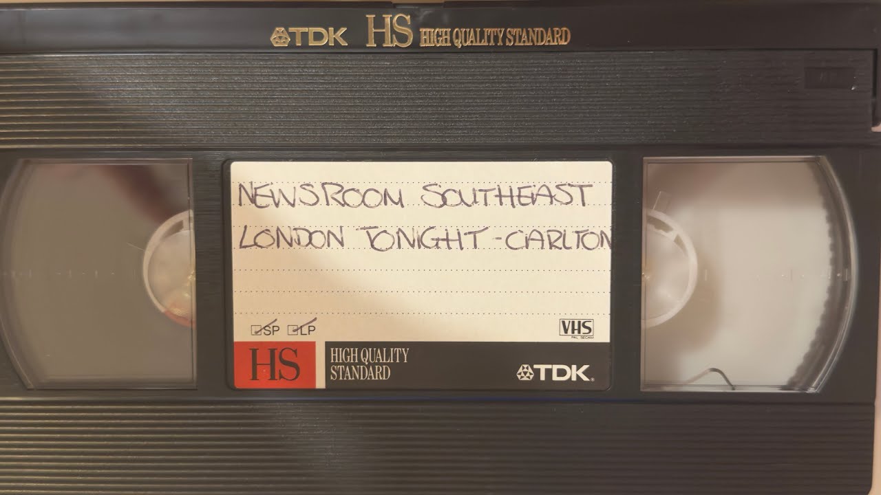 BBC Newsroom South East,  Carlton TV's London Tonight (April 1994)