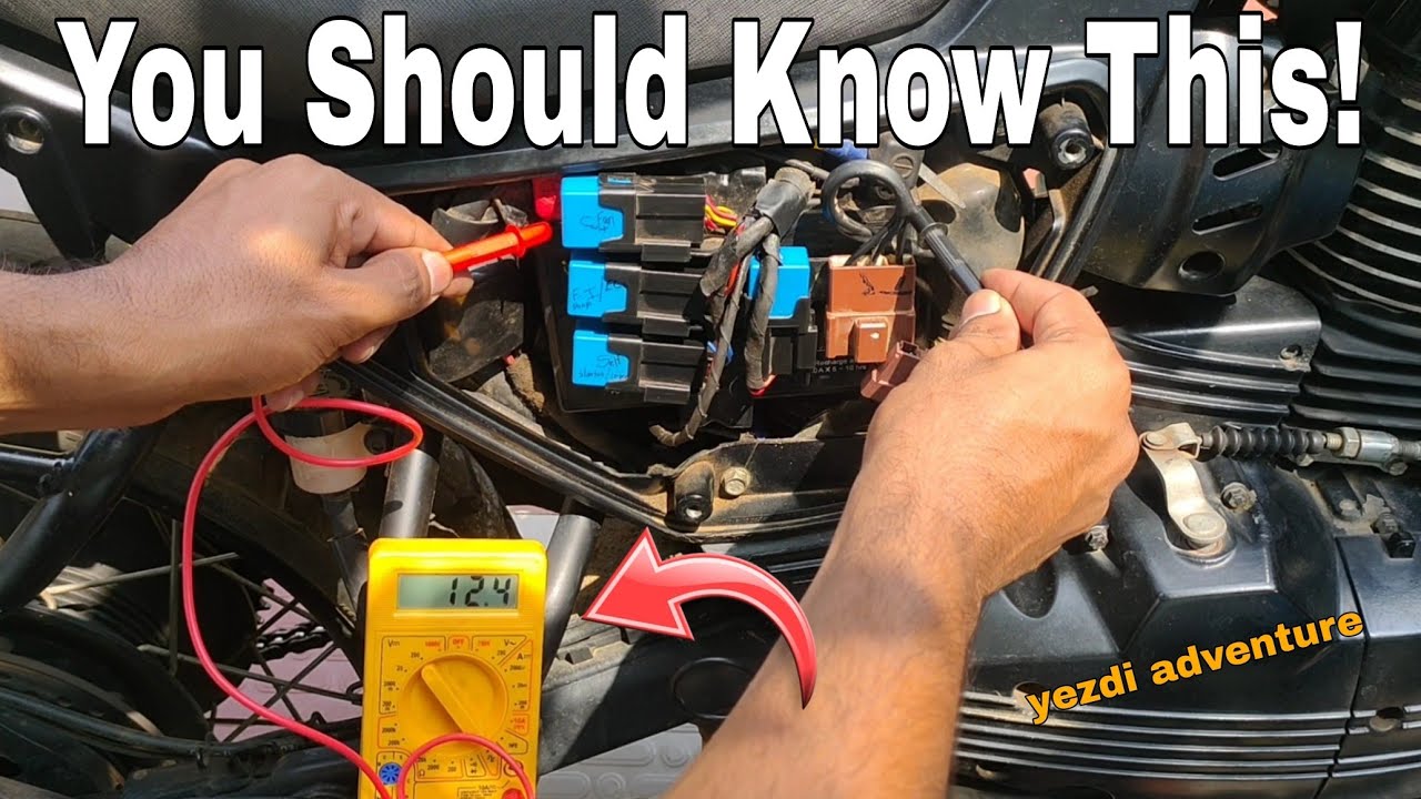 Yezdi Adventure: Understanding Relays and Battery Charging System Functions