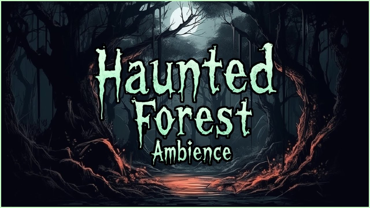 Haunted Forest Ambience | Crows, Wolves, & Spooky Sounds | Gothic Forest