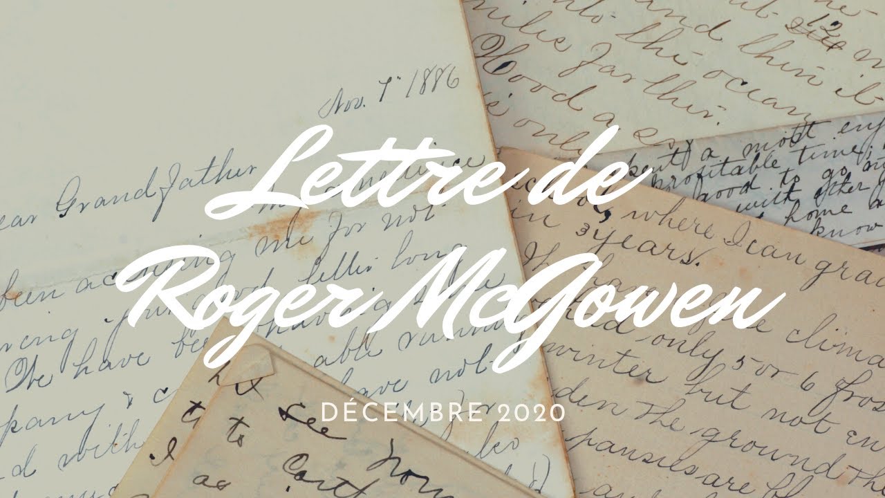 MESSAGE d'amour et de gratitude de Roger en cette fin d'année