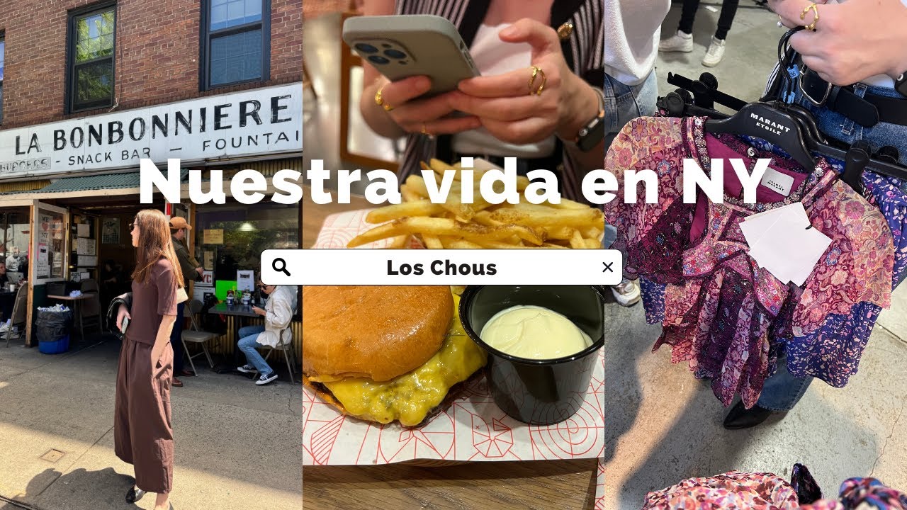 🛍️ COMPRAS DE LUJO + la burger más FAMOSA de NYC + un BRUNCH muy auténtico | Los Chous 🇺🇸