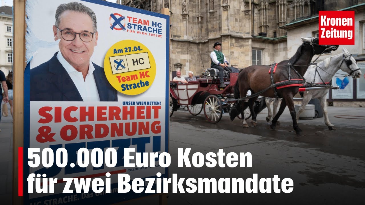 500.000 Euro Kosten für zwei Bezirksmandate | krone.tv NEWS
