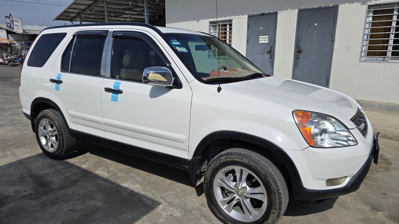 ឡានលក់ហុងដា crv ឆ្នាំផលិត 2002 ឯកសារគ្រប់តម្លៃ8800$ចចា/0962660800/067262788