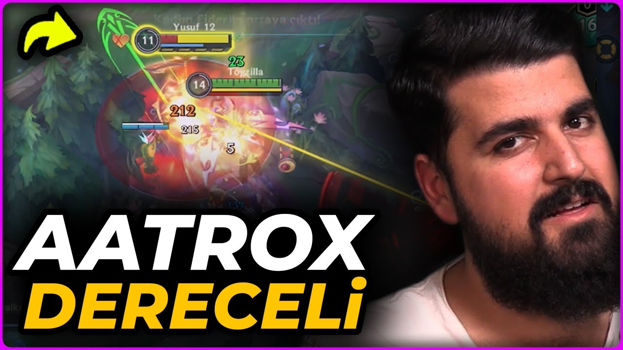 ÇEKİŞMELİ AATROX KORİDORU!!  Dereceli Wild Rift | Togzilla