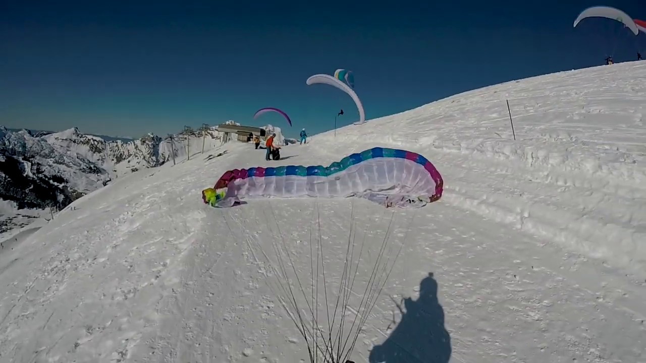 Paragliding - Planfait, Col des Fr&ecirc;tes and Mont Lachat - Annecy, France