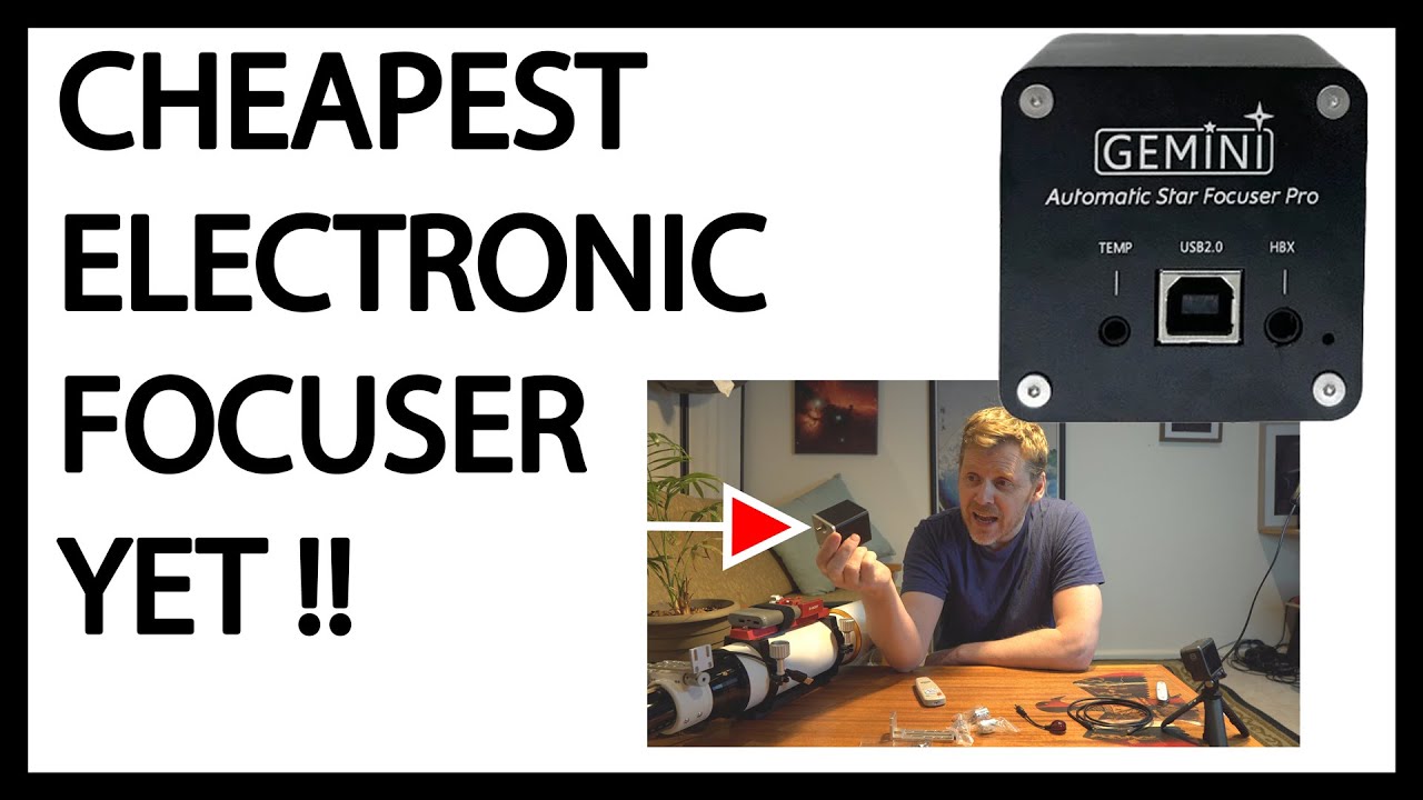 First Look - GEMINI Automatic Focuser - Half the cost of ZWO EAF  What !!