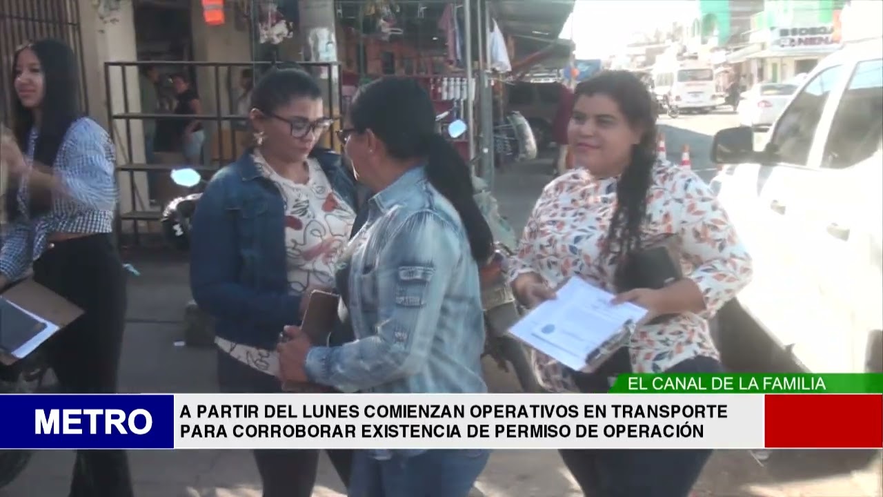 A PARTIR DEL LUNES COMIENZAN OPERATIVOS EN TRANSPORTE PARA CORROBORAR EXISTENCIA DE PERMISO DE OPE