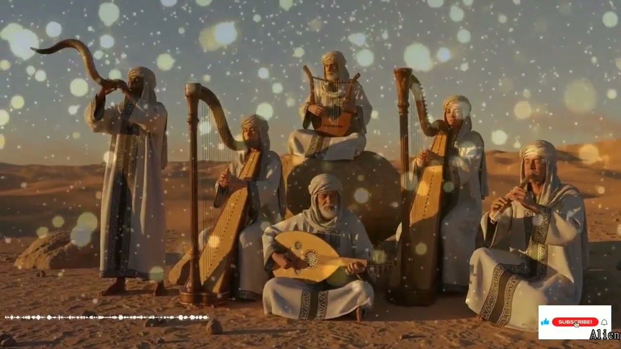 Desde Jerusalén Sagrada Se Eleva En Adoración El Shofar Con Cánticos De David E Instrumentos De Sión