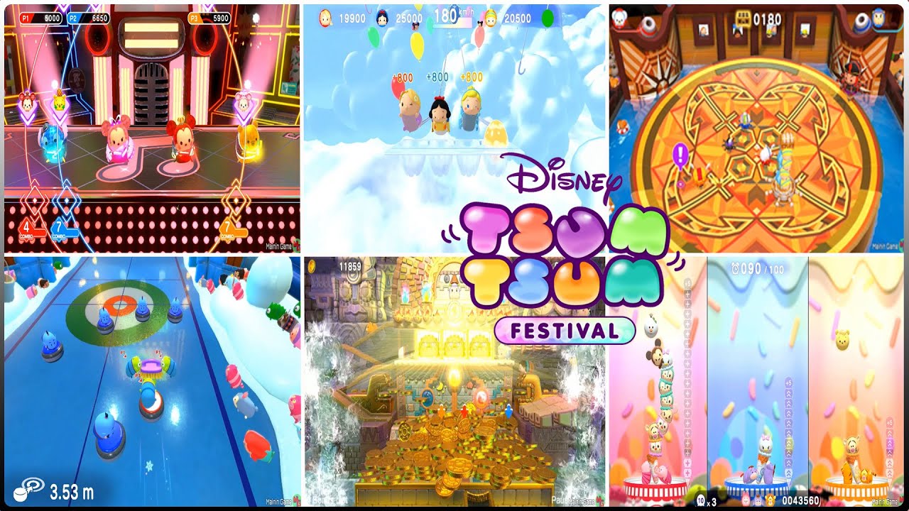 Disney Tsum Tsum Festival - nintendo switch minigames