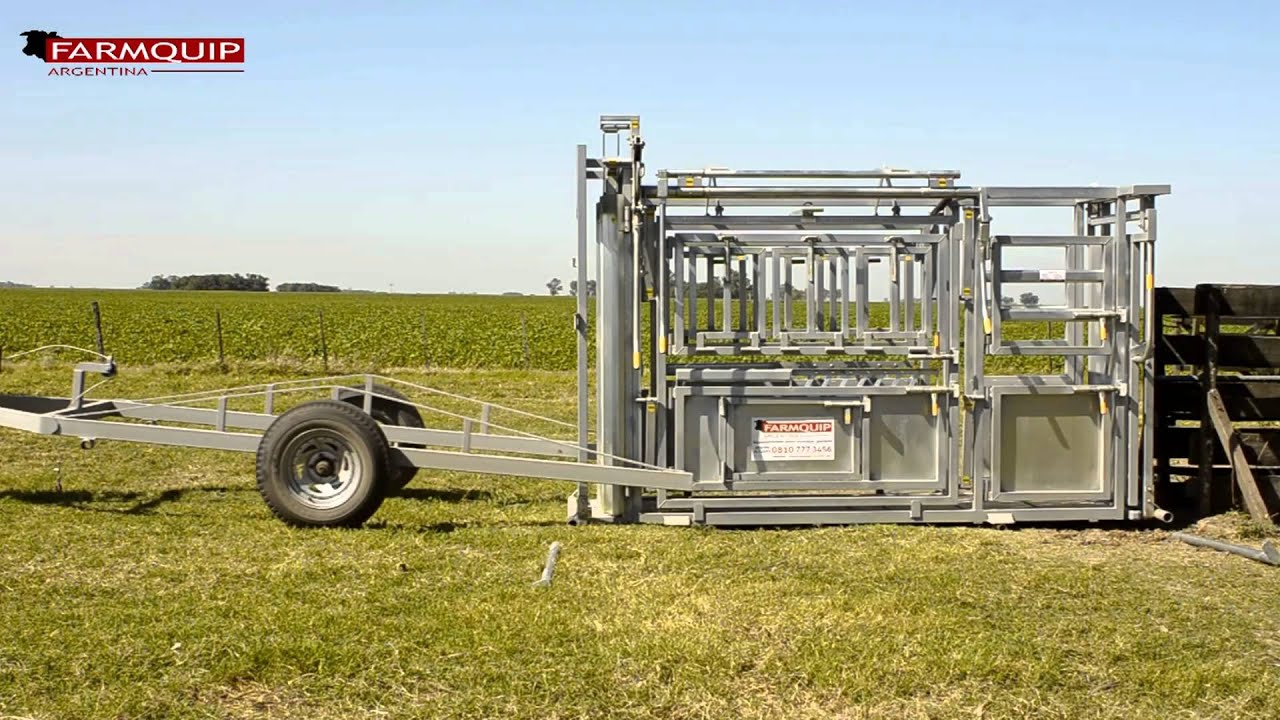 Brete Inmovilizador Transportable Farmquip.