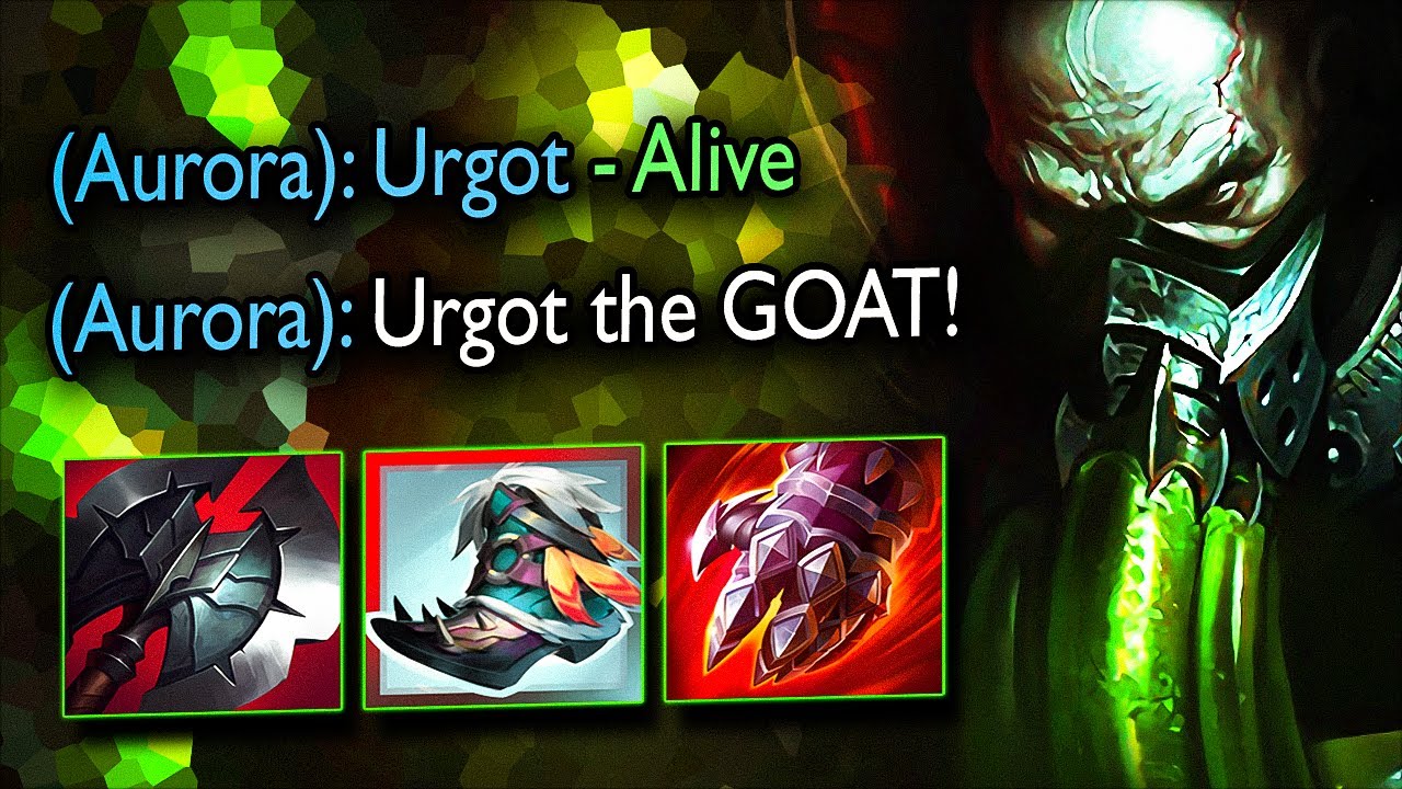 This Urgot performance was too clean! (Multiple Outplays)