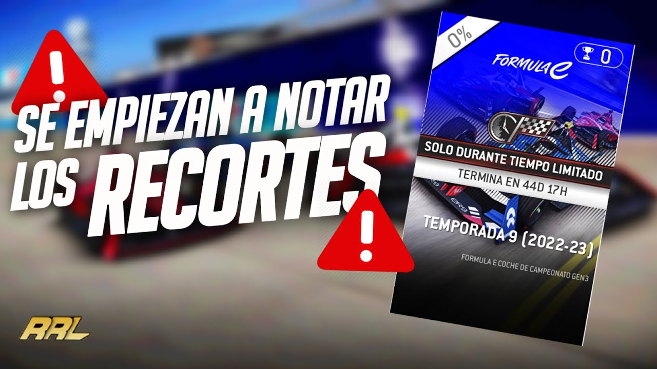 🔴LA FORMULA E AHORA POR TIEMPO LIMITADO | REAL RACING LATINO