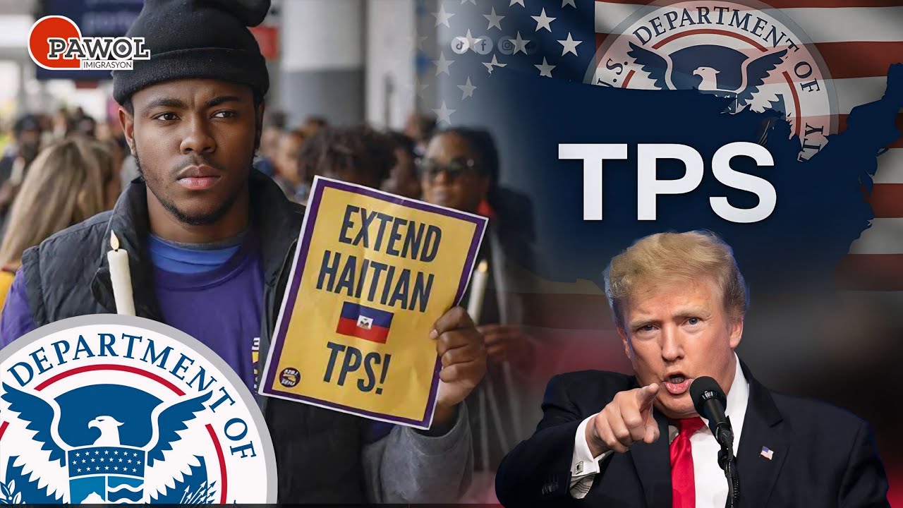 SA FENK TONBE! TPS HAITI🇭🇹: DHS Konfime Nouvo Dat Ekspirasyon Kat Travay yo - 27 Mas!