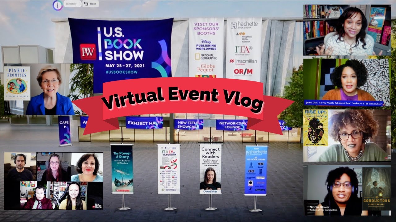 DIVERSE VOICES IN PUBLISHING | US Book Show 2021 Virtual Event Vlog