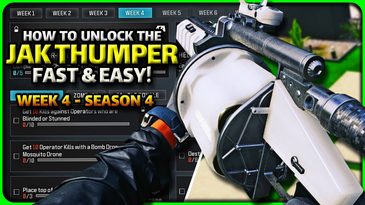 How To Unlock The Jack Thumper For The RGL-80 Fast In MW3