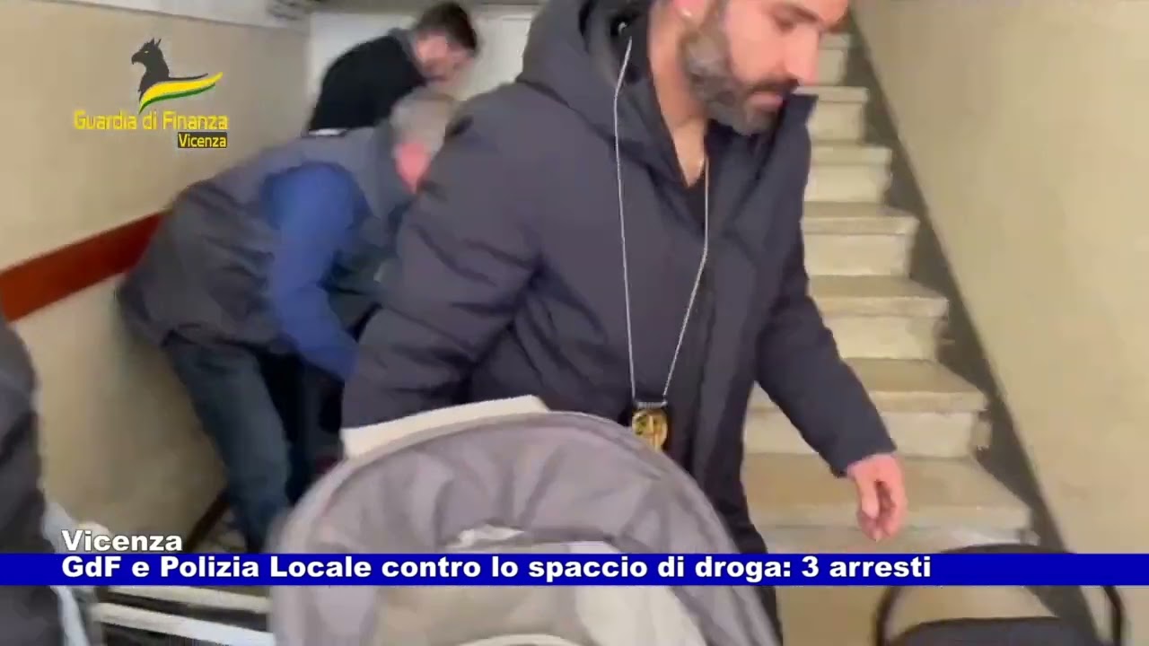 Vicenza. GdF e Polizia Locale contro lo spaccio di droga: 3 arresti 01.03.2023