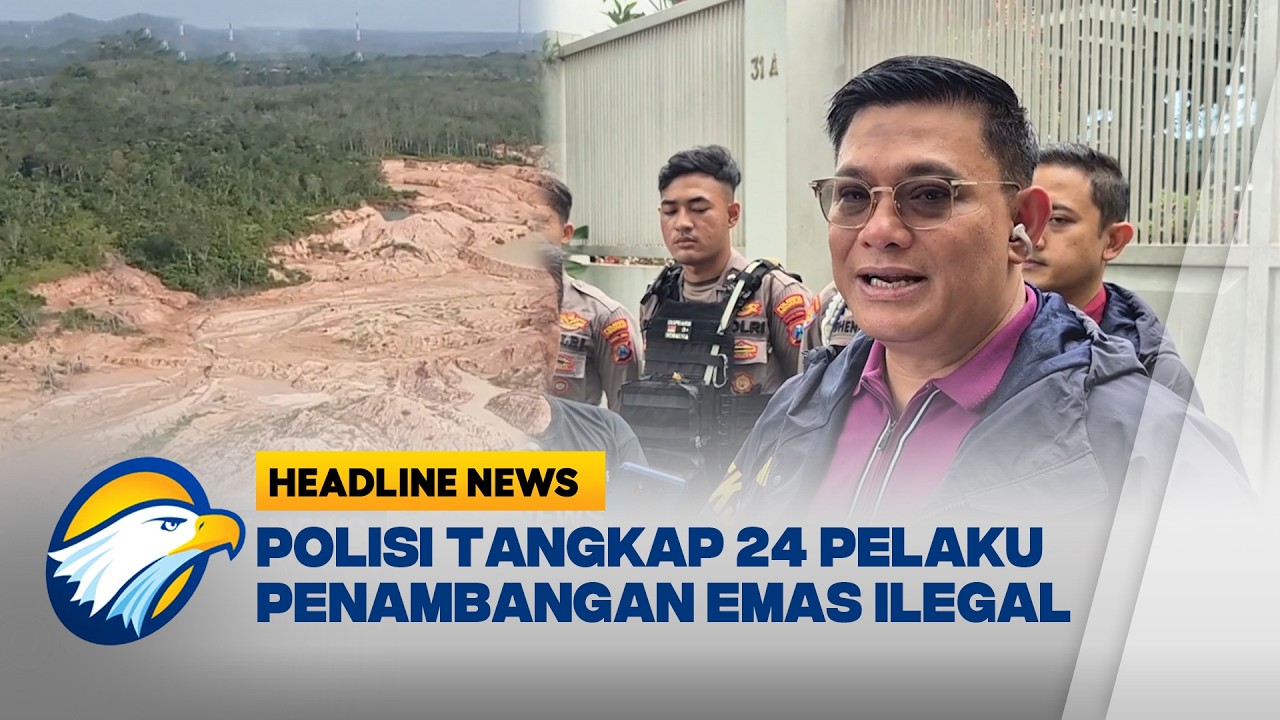 [HEADLINE NEWS, 12/03] Penggeledahan Besar! 60 Kg Emas & 7 Miliar Rupiah Disita Polri