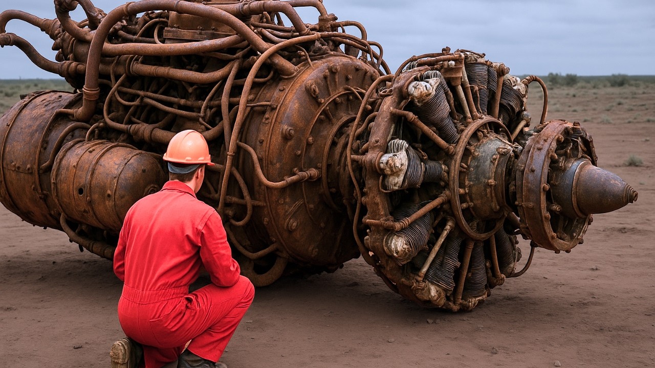 19 Motores GIGANTES Despertando Após Décadas Parados – O Barulho é Surreal!