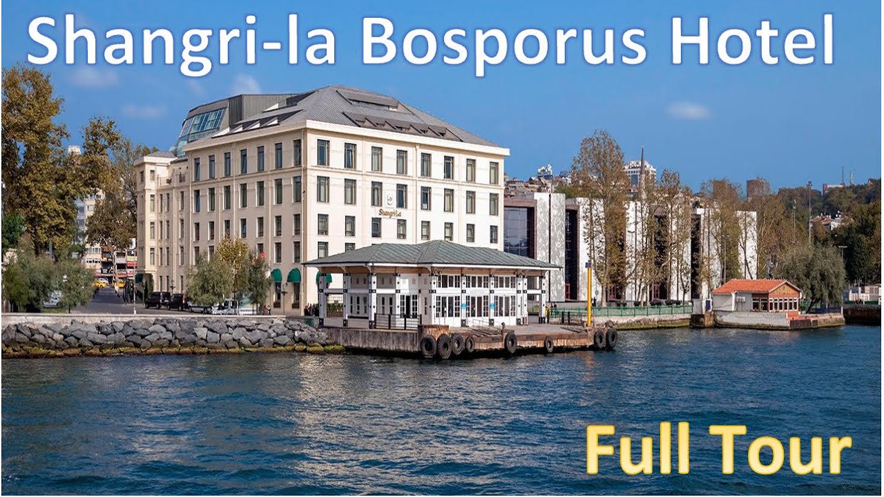 SHANGRI LA BOSPHORUS / INCREDIBLY GORGEOUS LUXURY hotel / Istanbul / Turkiye