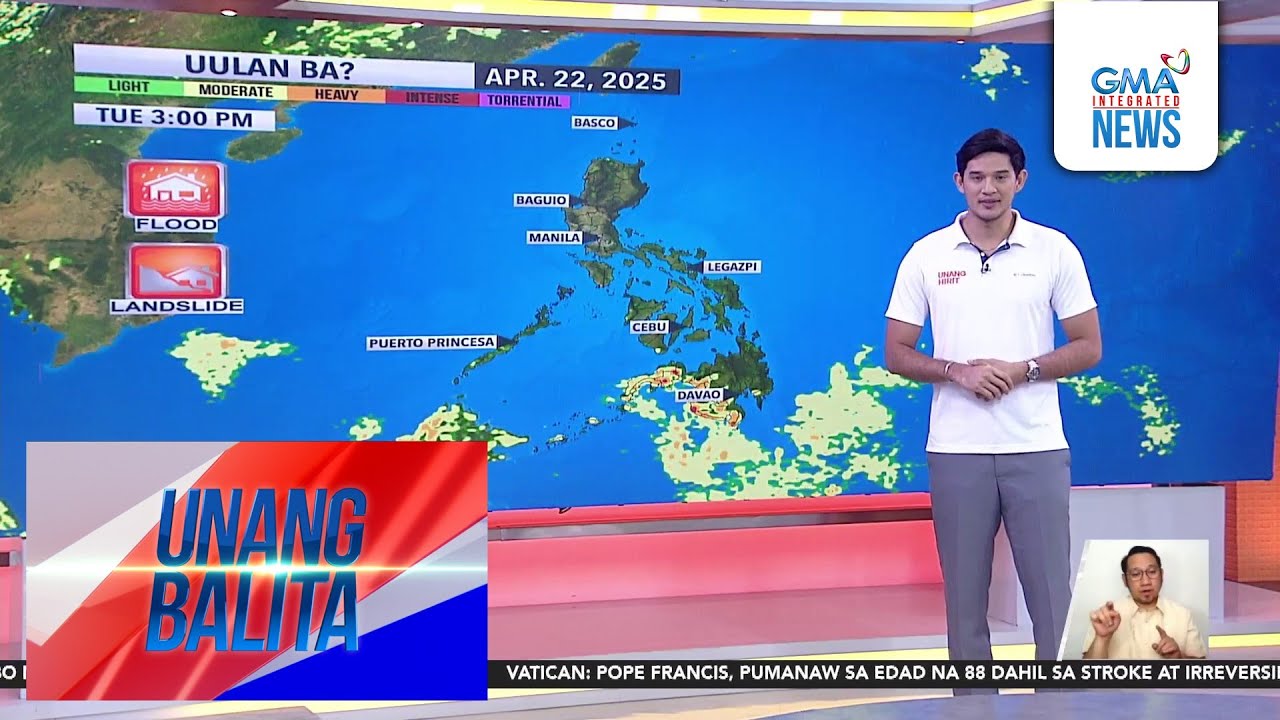 Pag-uulan, posibleng maranasan sa Mindanao - Weather update today | Unang Balita