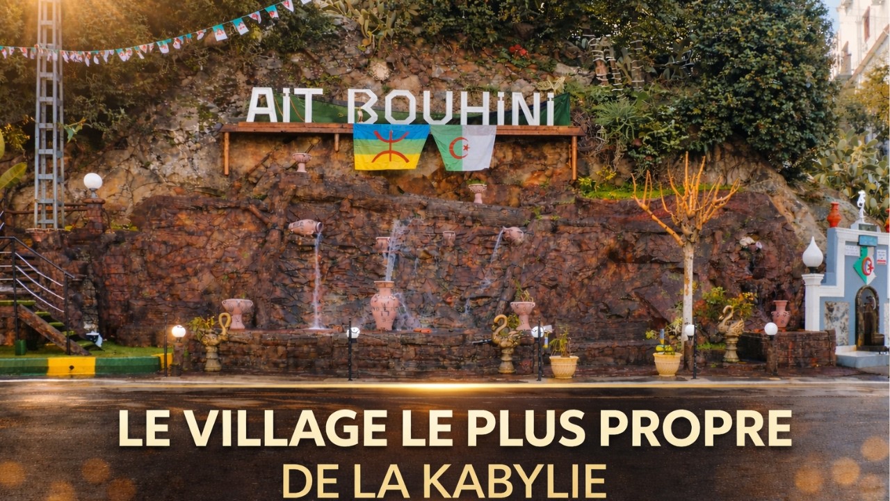 LE VILLAGE LE PLUS PROPRE DE KABYLIE : A&iuml;t Bouhini