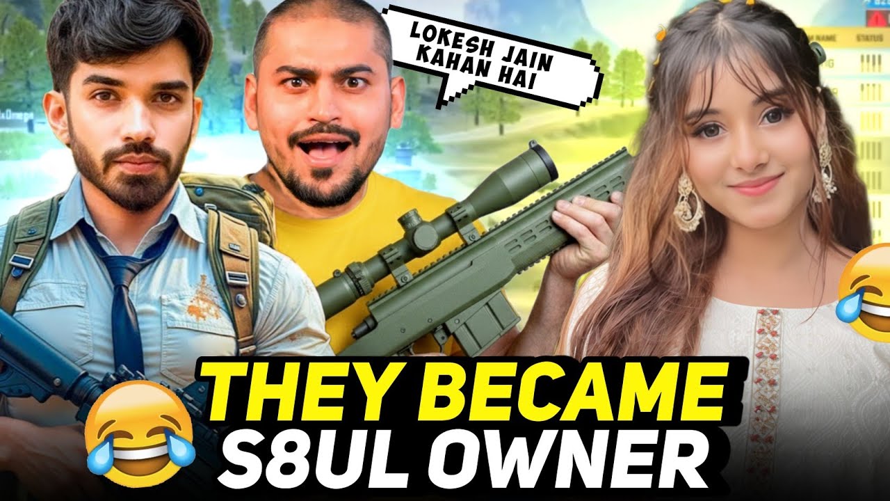 When Snax Joker Became S8UL Owners😂 ft. S8UL Harshi *EPIC HIGHLIGHT!🤣