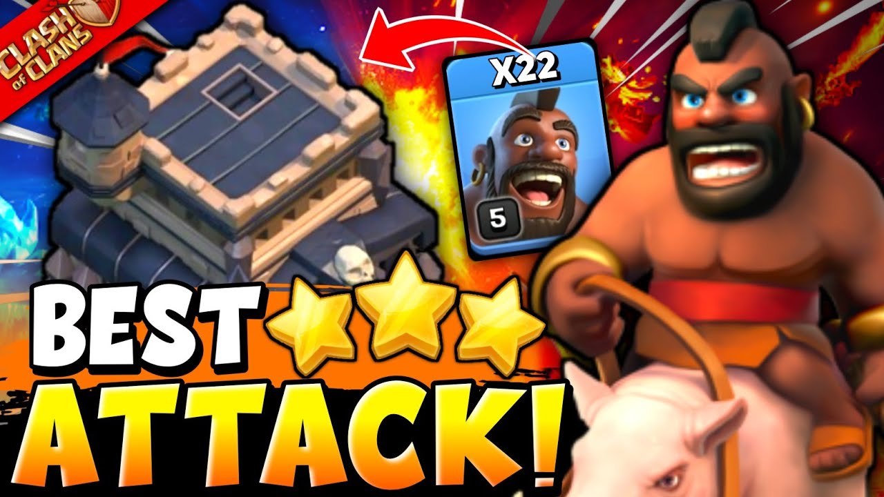 TH9 Hog Rider Attack Strategy 2025 | Queen Charge Hog Rider Attack Th9 (Clash of Clans)