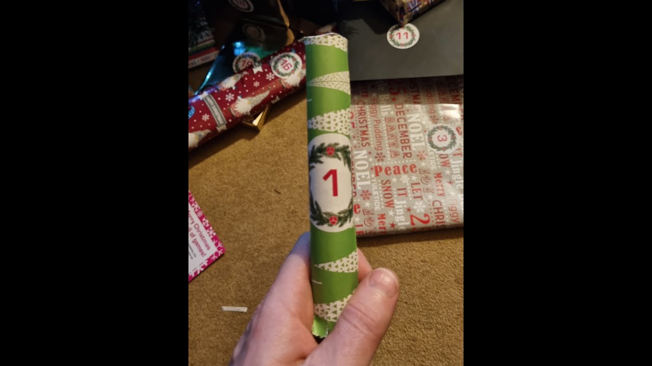 Tabletop Gaming Magazine Advent Calendar 2021 Day 1 Opening Unwrapping 