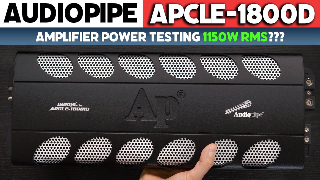 Audiopipe APCLE-1800D - 1800W RMS @ 1 ohm????