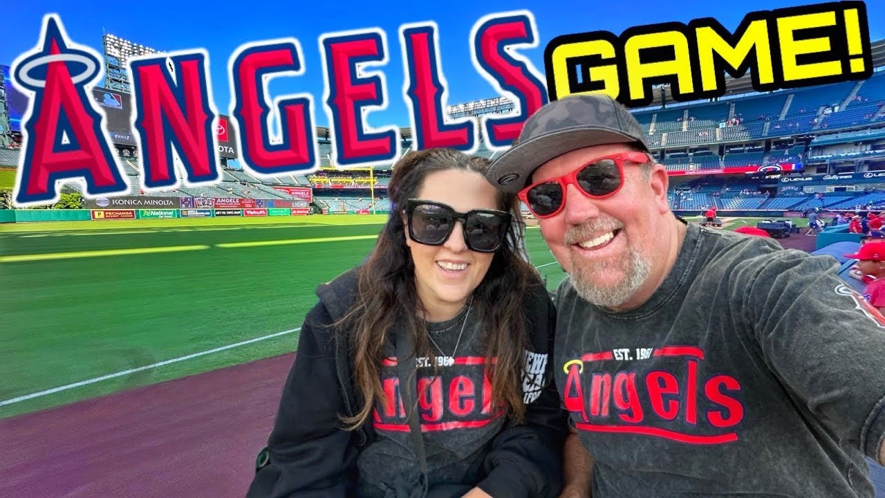 ANGELS BASEBALL GAME! Anaheim, California 2024 Home Game.. Stadium Tour, Food & FUN!