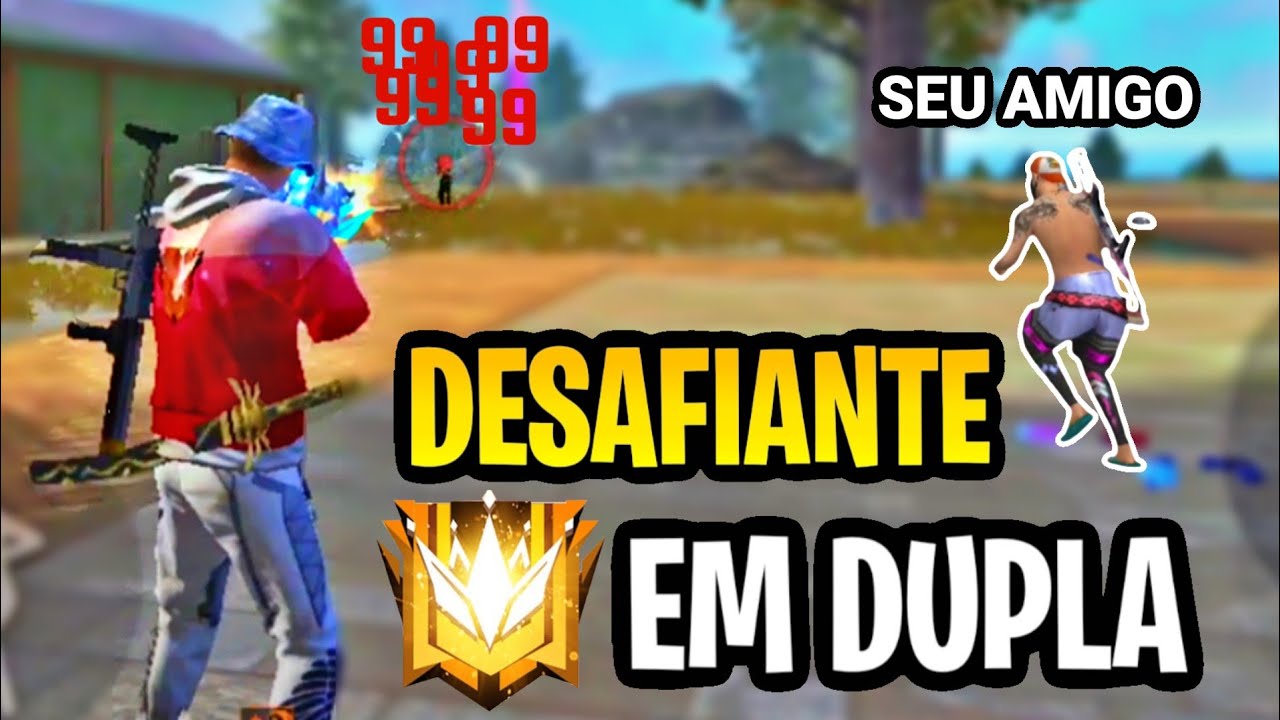 PEGUE DESAFIANTE DUO MUITO F&Aacute;CIL COM ESSA ESTRAT&Eacute;GIA! FREE FIRE
