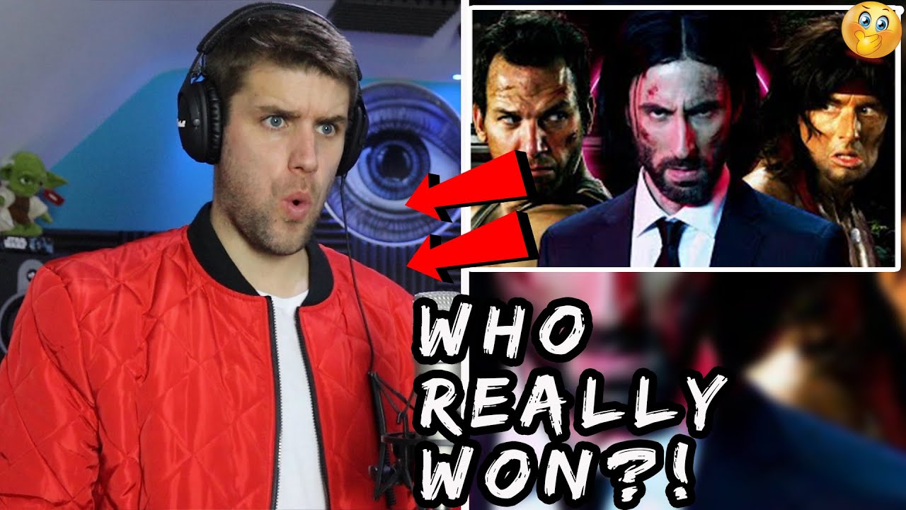 YIPPEE KI YAY MF!! JOHN WICK VS JOHN RAMBO VS JOHN MCCLANE | Epic Rap Battles Of History (Reaction)