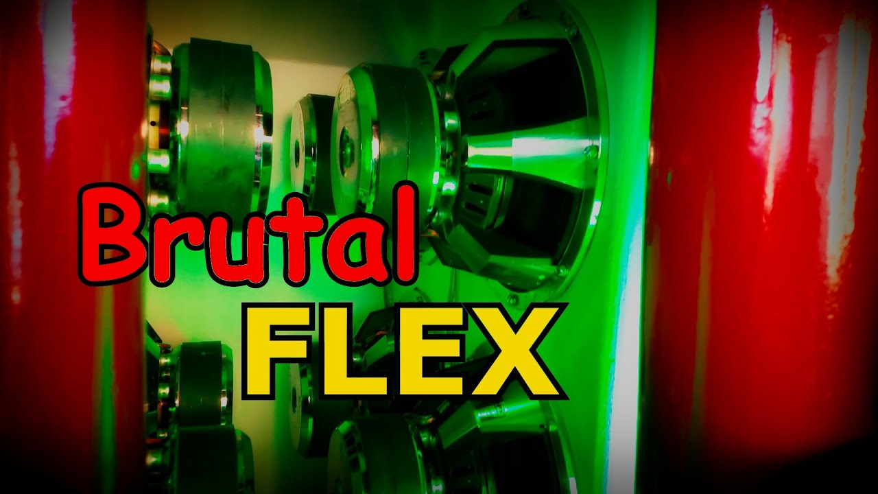 BRUTAL FLEX | 8 12's | Golf Mk3 Demobuild