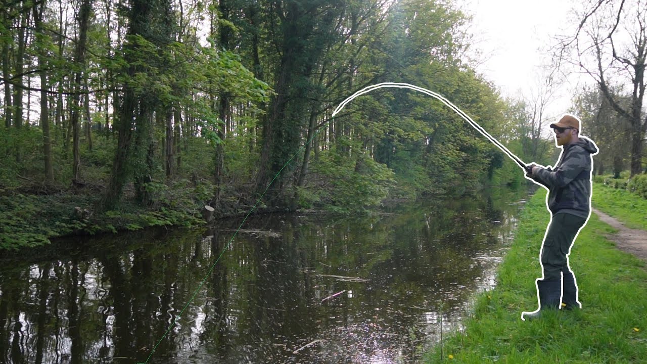 These Aggressive Canal Pike Were Going Wild! (Great Footage!)