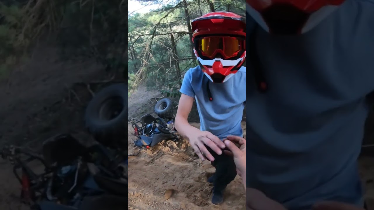 Potężna moc quada z turbo😱 #shorts #quad #atv #turbo