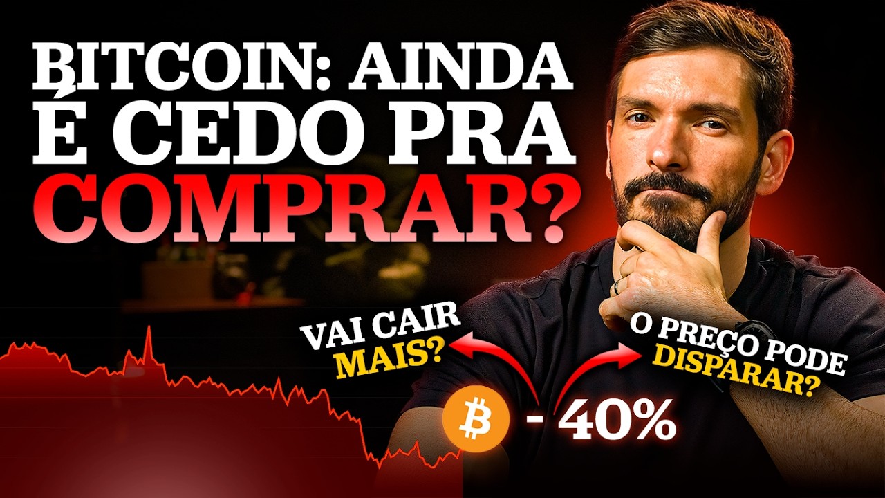 AINDA &Eacute; CEDO PARA COMPRAR BITCOIN? (comparei os &uacute;ltimos ciclos e olha o que descobri)