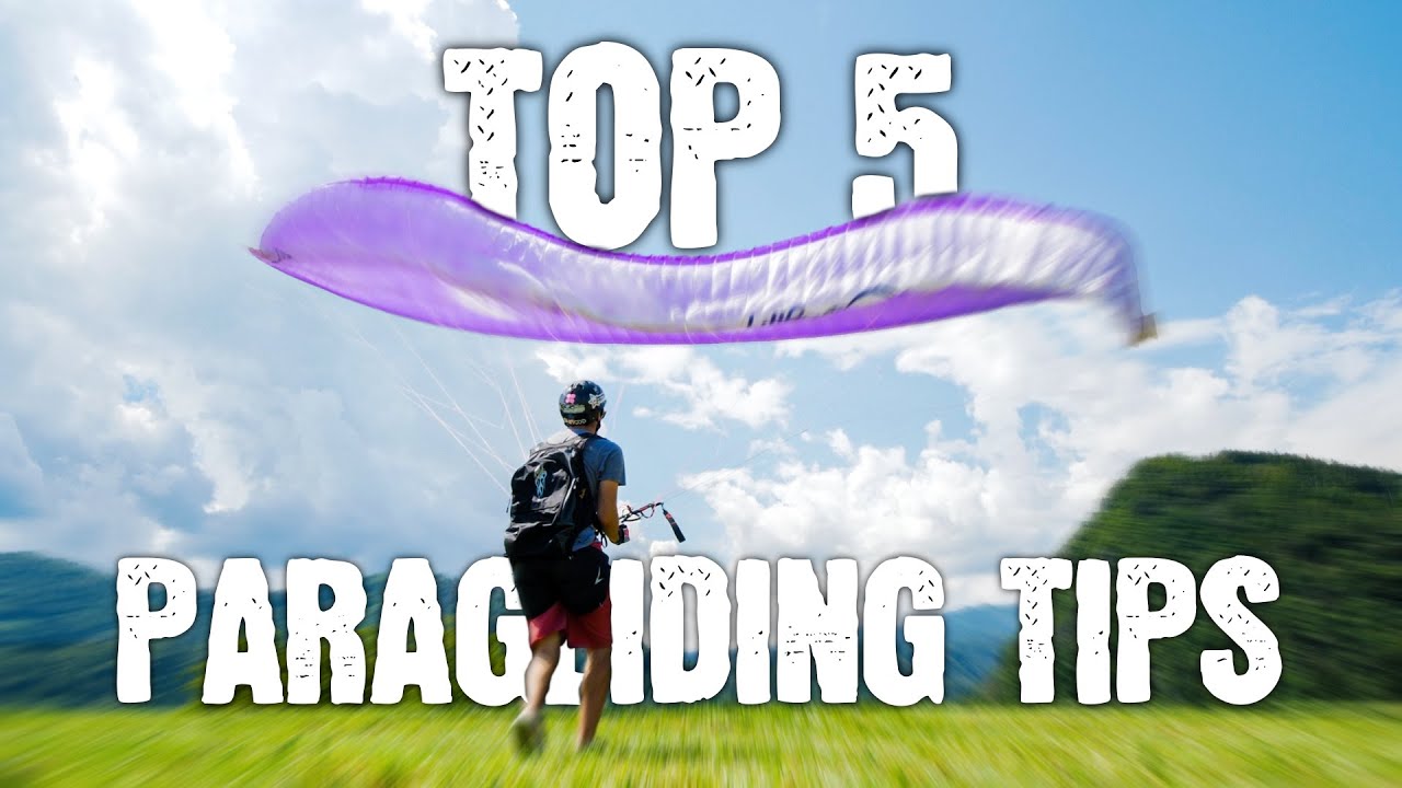 TOP 5 Paragliding Tips in 60 SECONDS