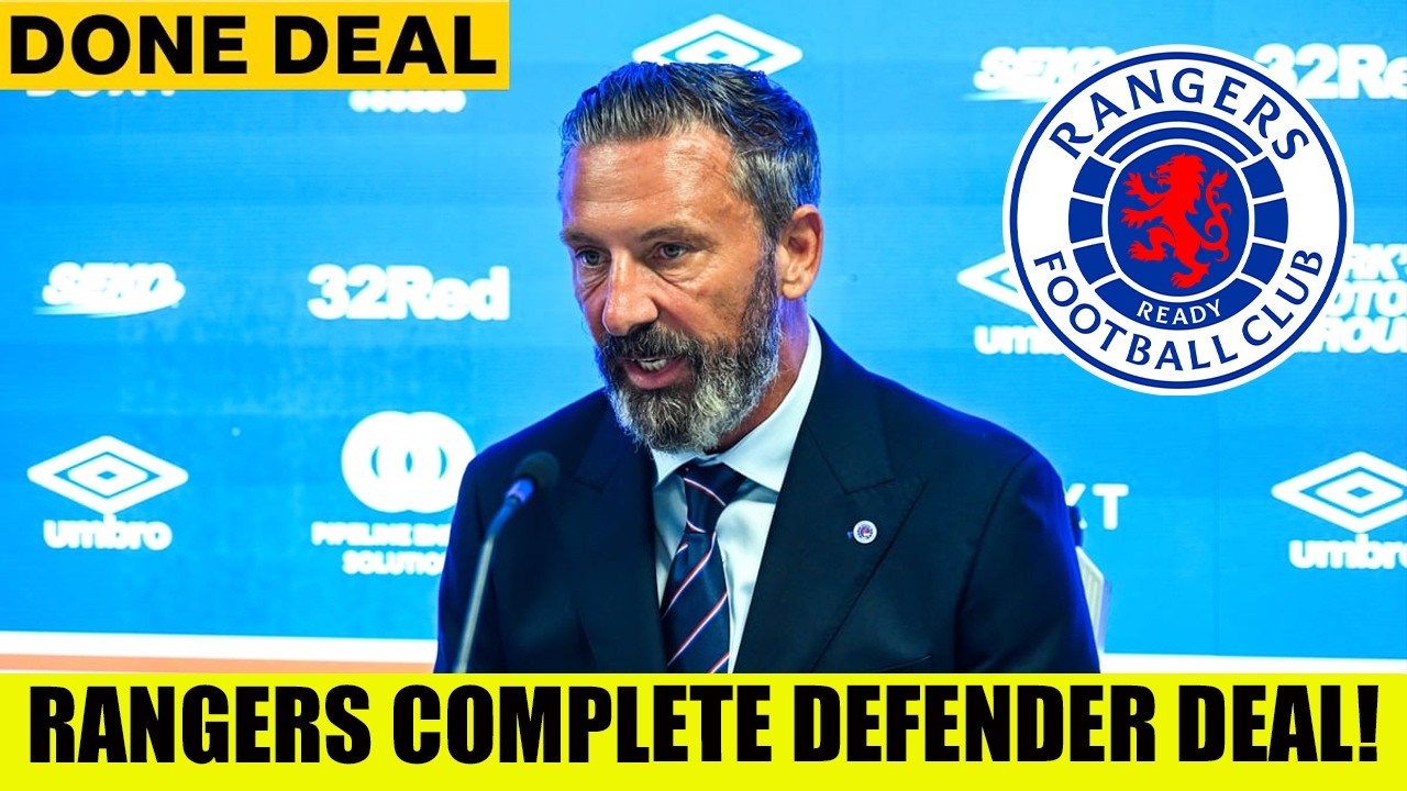 Rangers Complete Defender Transfer - DONE DEAL!