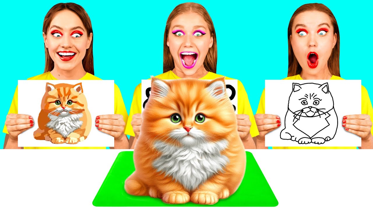 Кто Лучше Нарисует Предмет, Получит Его | Творческая Арт-Битва от DaRaDa Challenge